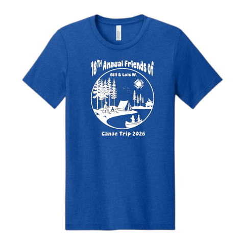 18th Annual Friends of Bill & Lois W. Canoe Trip 2026