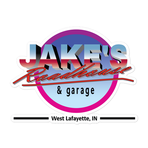 Jake's Roadhouse Sticker