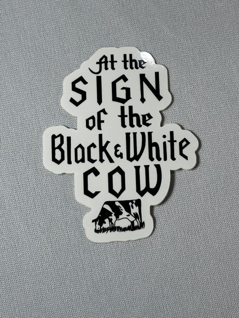Black and White Cow