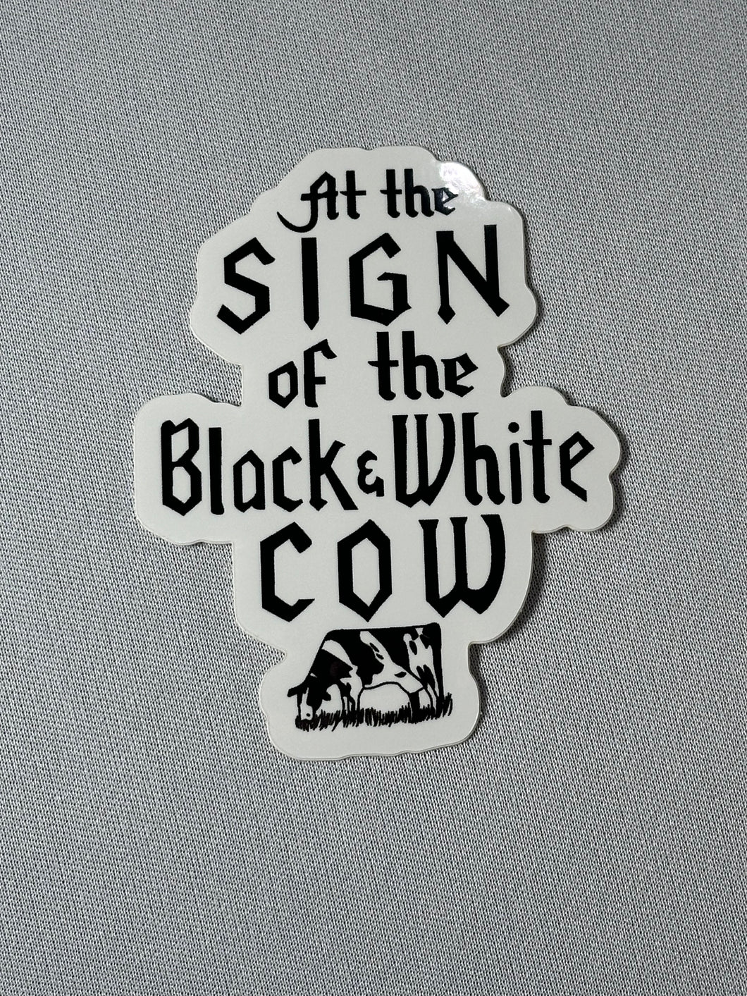 Black and White Cow