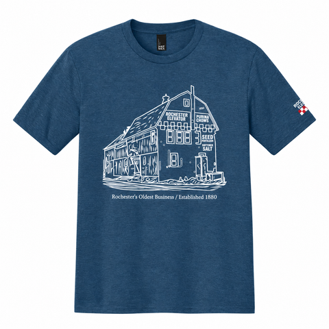 Rochester Elevator vintage-inspired T-shirt – front view