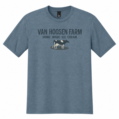 Van Hoosen Farm Homemade Ice Cream vintage-inspired T-shirt – front view